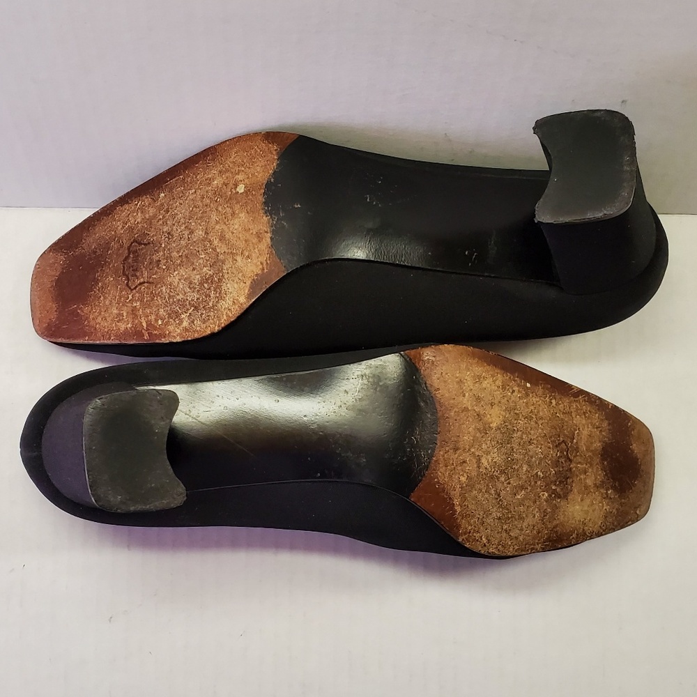 Stuart Weitzman Black Fabric Pumps - Picture 15 of 15